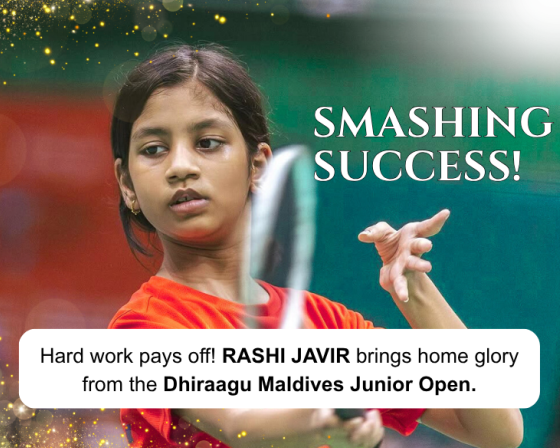 We are proud to celebrate Rashi Javir from  Goldcrest High, Vashi for securing the   Silver Medal at